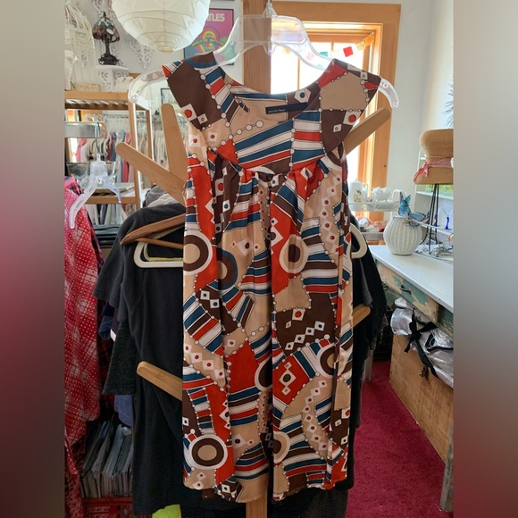 Vintage mod 1960s dress - Picture 1 of 7